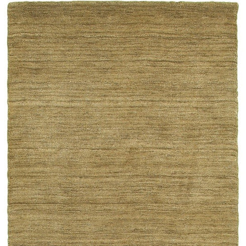 8' X 10' Gold Wool Hand Tufted Area Rug