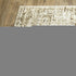8' X 11' Ivory And Brown Abstract Area Rug