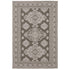 8' X 11' Gray Medallion Area Rug