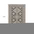 8' X 11' Gray Medallion Area Rug