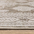 8' X 11' Gray Medallion Area Rug