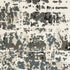 8' X 11' Ivory And Gray Abstract Area Rug