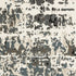 8' X 11' Ivory And Gray Abstract Area Rug