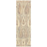 8' X 10' Gray And Beige Wool Abstract Hand Tufted Area Rug