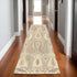 8' X 10' Gray And Beige Wool Abstract Hand Tufted Area Rug