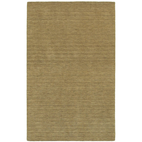 8' X 10' Gold Wool Hand Tufted Area Rug