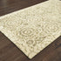 8' X 10' Green And Ivory Wool Geometric Hand Tufted Area Rug
