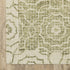 8' X 10' Green And Ivory Wool Geometric Hand Tufted Area Rug
