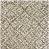 8' X 10' Brown And Ivory Wool Floral Hand Tufted Area Rug
