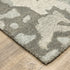8' X 10' Gray And Charcoal Wool Abstract Hand Tufted Area Rug