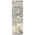 8' X 10' Gray And Charcoal Wool Abstract Hand Tufted Area Rug