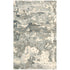 8' X 10' Gray And Charcoal Wool Abstract Hand Tufted Area Rug