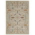 8' X 11' Ivory And Gold Oriental Area Rug