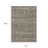 8' X 11' Gray And Beige Diamond Area Rug With Fringe
