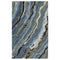 8' X 10' Blue And Teal Wool Abstract Hand Tufted Area Rug
