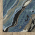 8' X 10' Blue And Teal Wool Abstract Hand Tufted Area Rug