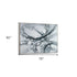 Caspian Hand Painted Silver Floater Frame Wall Art