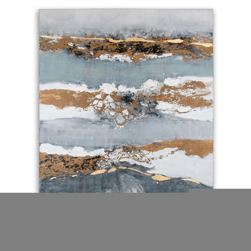 Shimmering Light Hand Painted Unframed Wall Art