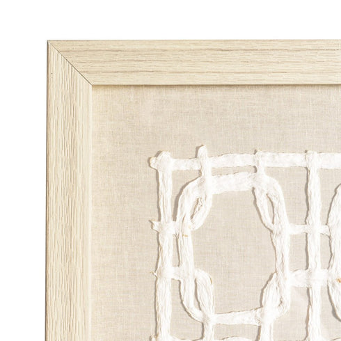 Reyka Brown Shadowbox Minimalistic Wall Art