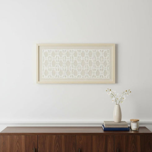Reyka Brown Shadowbox Minimalistic Wall Art