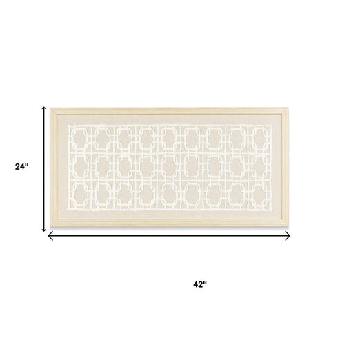 Reyka Brown Shadowbox Minimalistic Wall Art