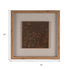 Serenity Garden II Brown Shadowbox Textual Art Wall Art