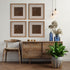 Serenity Garden II Brown Shadowbox Textual Art Wall Art