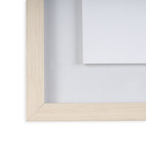 Veiled Vista II Gray Shadowbox Textual Art Wall Art
