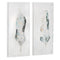 Plume S2 Hand Painted Unframed Wall Art