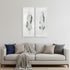 Plume S2 Hand Painted Unframed Wall Art