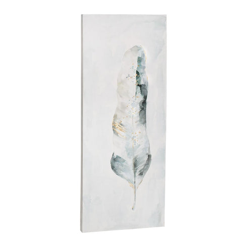 Plume S2 Hand Painted Unframed Wall Art