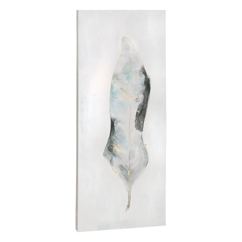 Plume S2 Hand Painted Unframed Wall Art