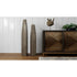 47" Gold Tapered Ceramic Floor Vase