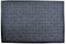 24" X 36" Gray Synthetic Fiber Abstract Outdoor Door Mat