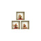 Set of Three Anna Niche 3D Square Peel and Stick Wall Decals