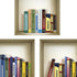 Set of Three Talla Niche 3D Square Peel and Stick Wall Decals