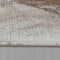 8' Brown And Beige Abstract Runner Rug