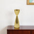 6" Gold Stainless Steel Tabletop Taper Candlestick