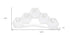 5" Clear Crystal Geometric Tabletop Candelabra Candle Holder