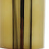 Set of Two Amber Gold And Pink Faceted Crystal Tabletop Taper Candlesticks