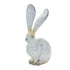 Set of Four Gray Polyresin Figurine Tabletop Sculpture