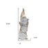 23" Brown Resin Standing Gnome Tabletop Sculpture