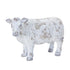 Set of Three White Resin Figurine Tabletop Sculpture