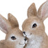 Set of Two Beige Polyresin Figurine Tabletop Sculpture