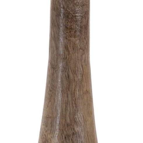 Set of Four White Wood Tabletop Sculpture