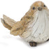 Set of Two Gray Resin Figurine Tabletop Sculpture