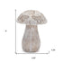 Set of Two Gray Polyresin Figurine Tabletop Sculpture