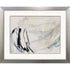 Indigo Markings I Silver Framed Wall Art