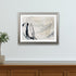 Indigo Markings I Silver Framed Wall Art