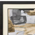 Set Of Two Abstract Expressions Brown Framed Wall Art